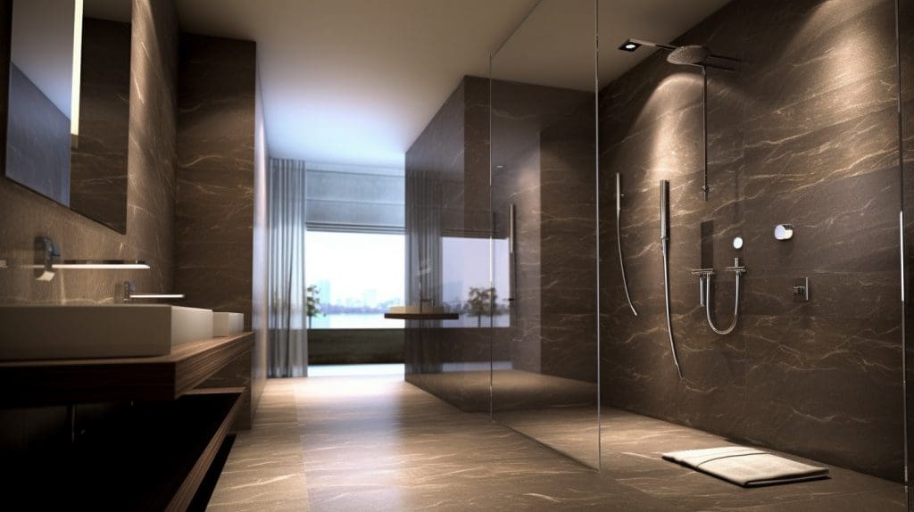 Dark Luxury Wet Room | My Bathroom Specialist