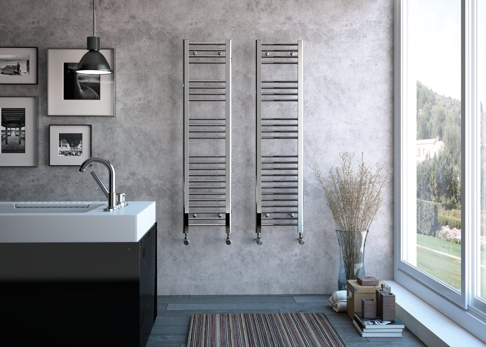 The 10 Best Bathroom Design Choices For Busy Mornings - Ra Premier Slimline With Valves | My Bathroom Specialist