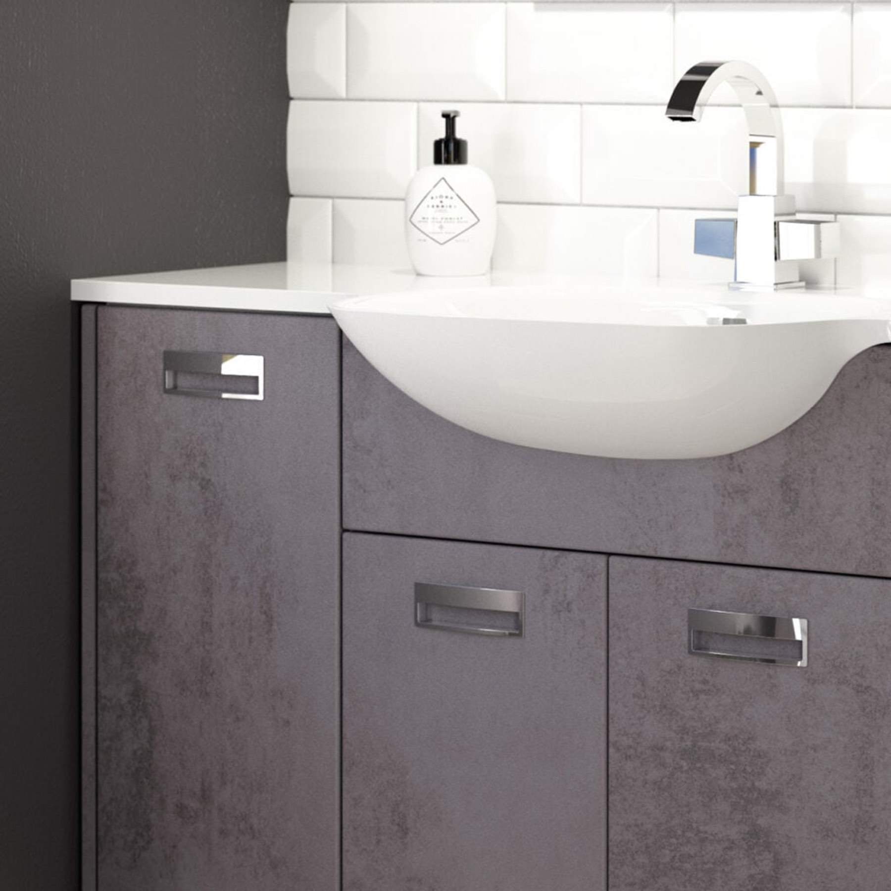 Utopia Original Fitted Bella Pewter Fusion Cameo 1 1024X1024 1 | My Bathroom Specialist