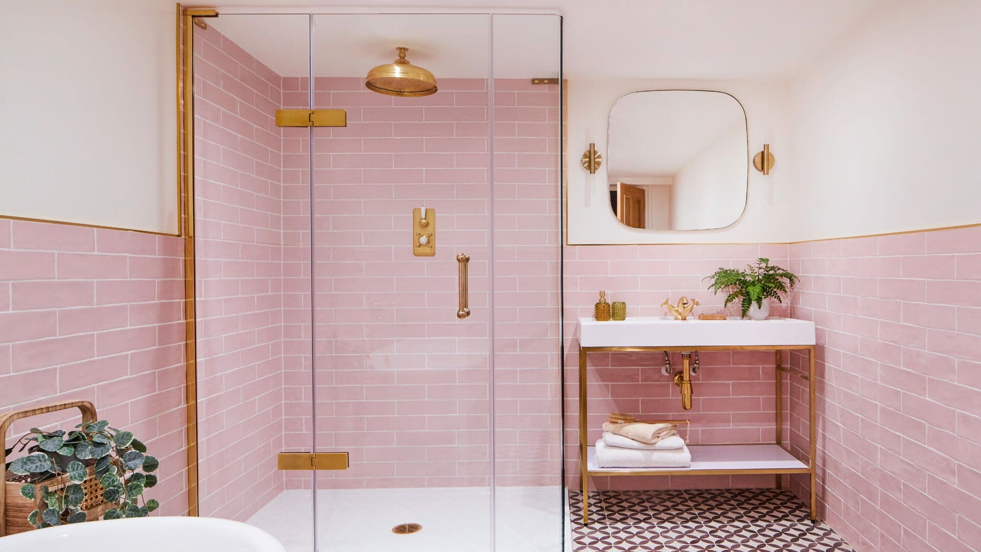 Bold Bathroom Colours