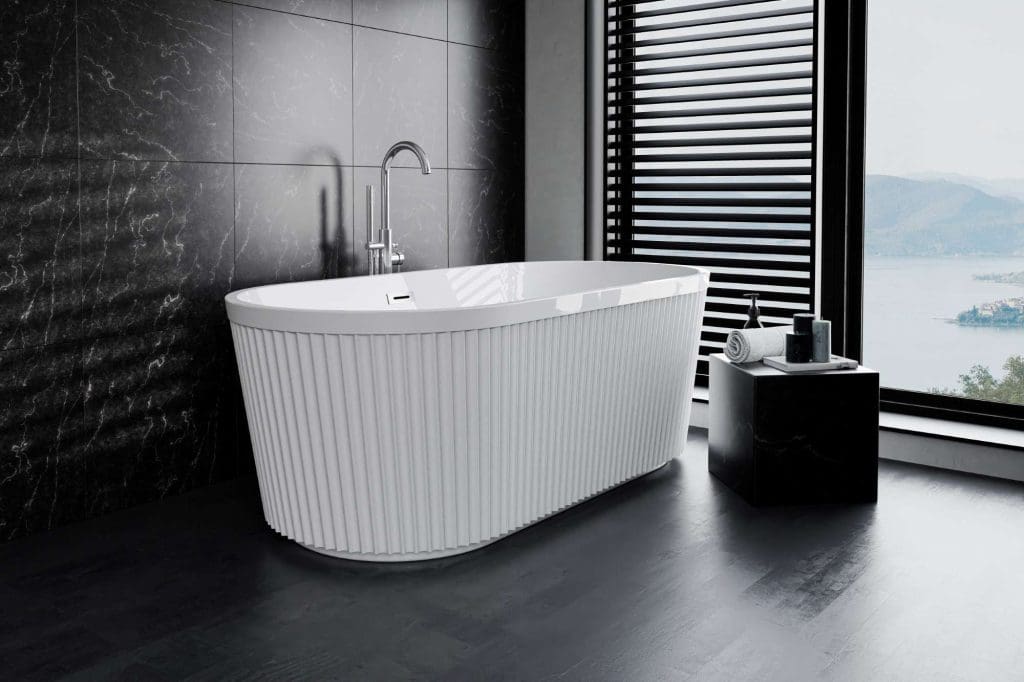 Fluted Bath | My Bathroom Specialist