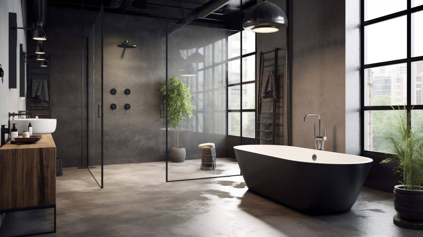 Industrial Style Wet Room | My Bathroom Specialist